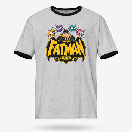 Fat Man Ringer Tee