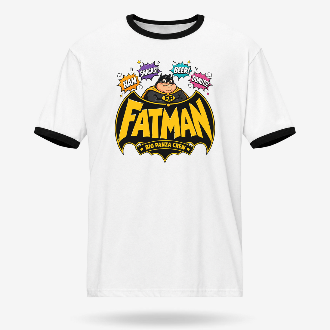 Fat Man Ringer Tee