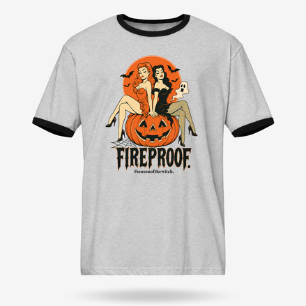 Fireproof - Halloween Witches Ringer Tee