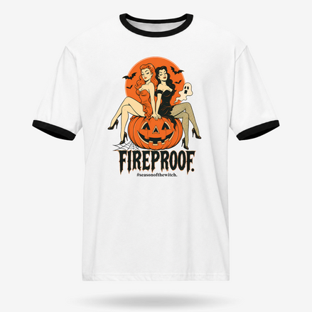 Fireproof - Halloween Witches Ringer Tee