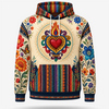 Flores Y Corazon Art De La Calle Hoodie – Sol de Marfil