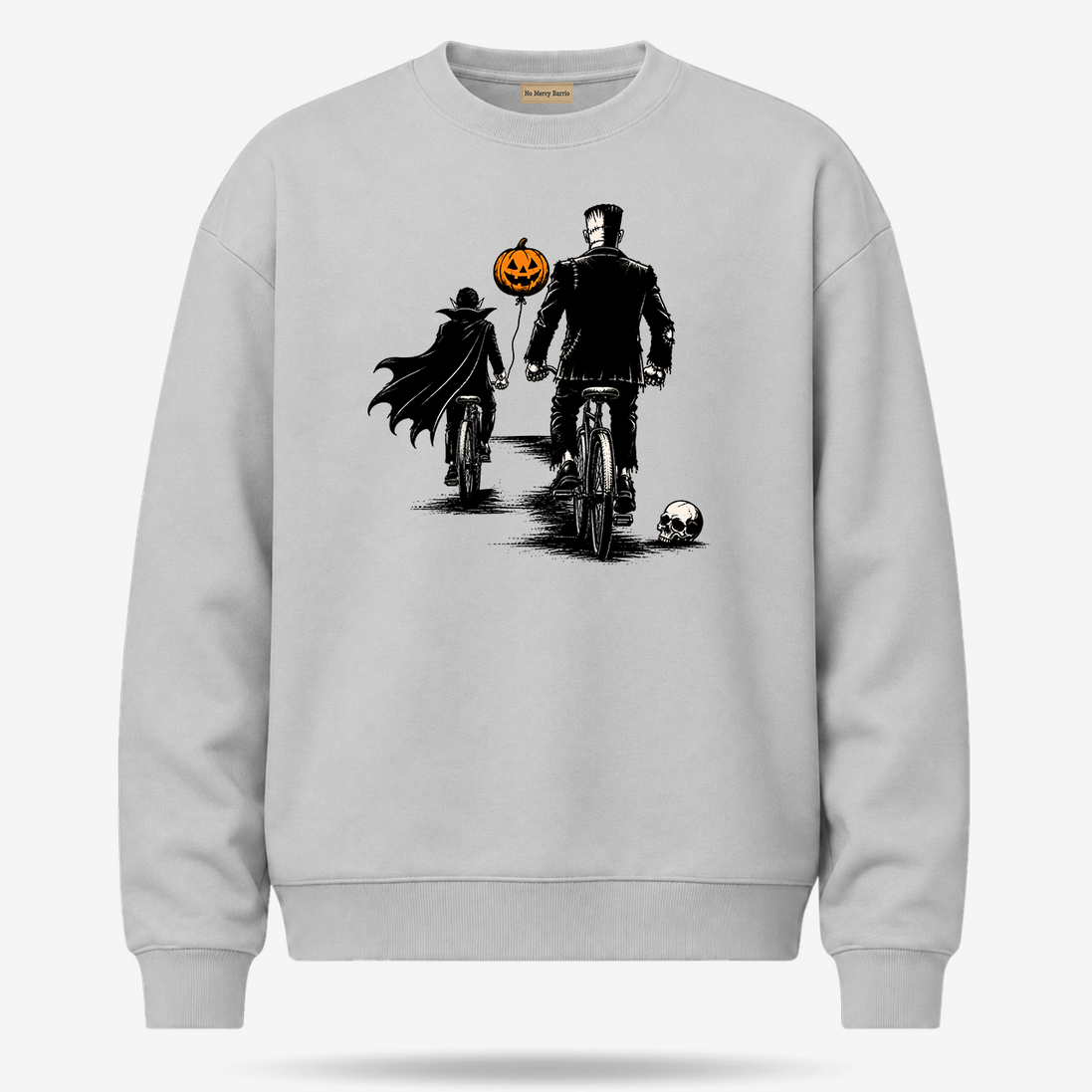Franky And Drac Halloween Ride Sweater