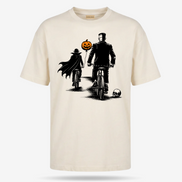 Franky And Drac Halloween Ride T Shirt