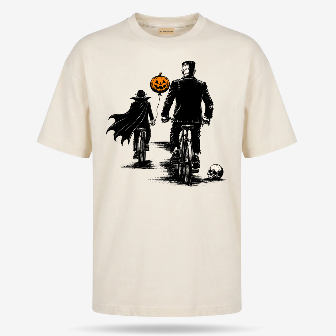 Franky And Drac Halloween Ride T Shirt