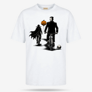 Franky And Drac Halloween Ride T Shirt