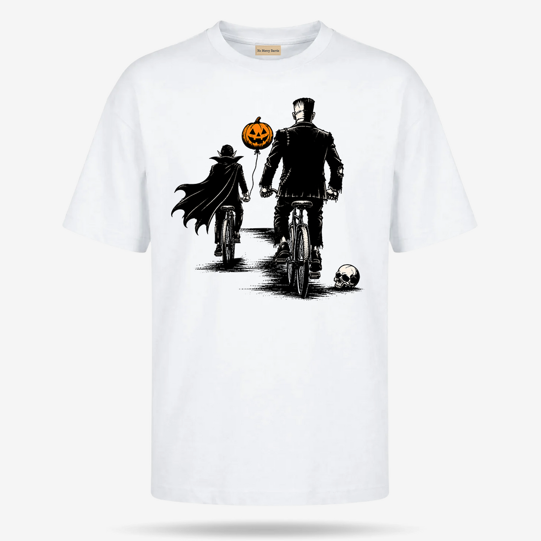 Franky And Drac Halloween Ride T Shirt