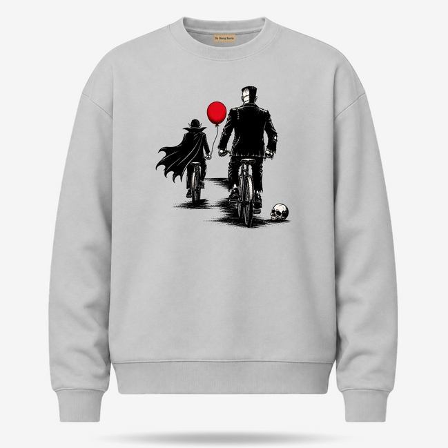 Franky And Drac Halloween Ride 2 Sweater