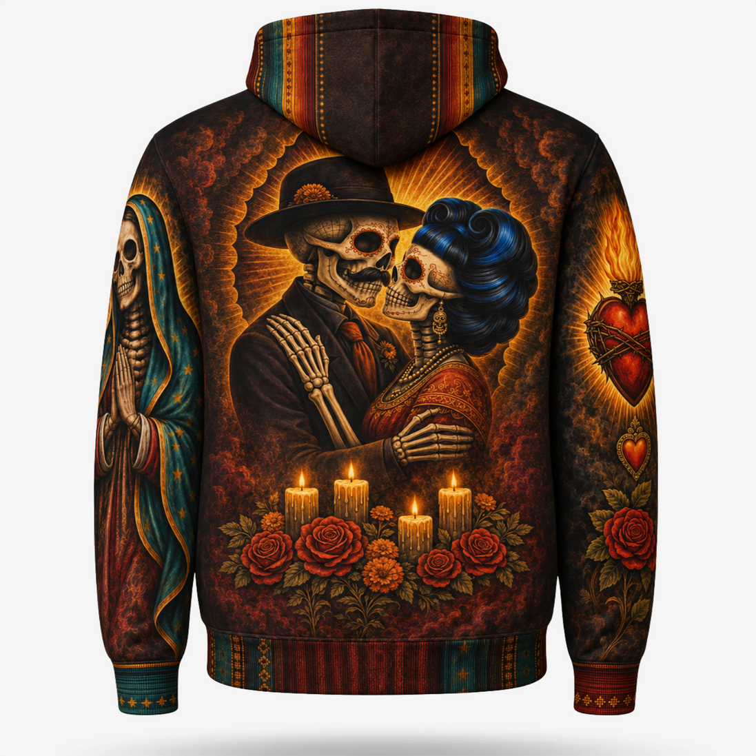 Hasta La Muerte Fuego Eterno Hoodie