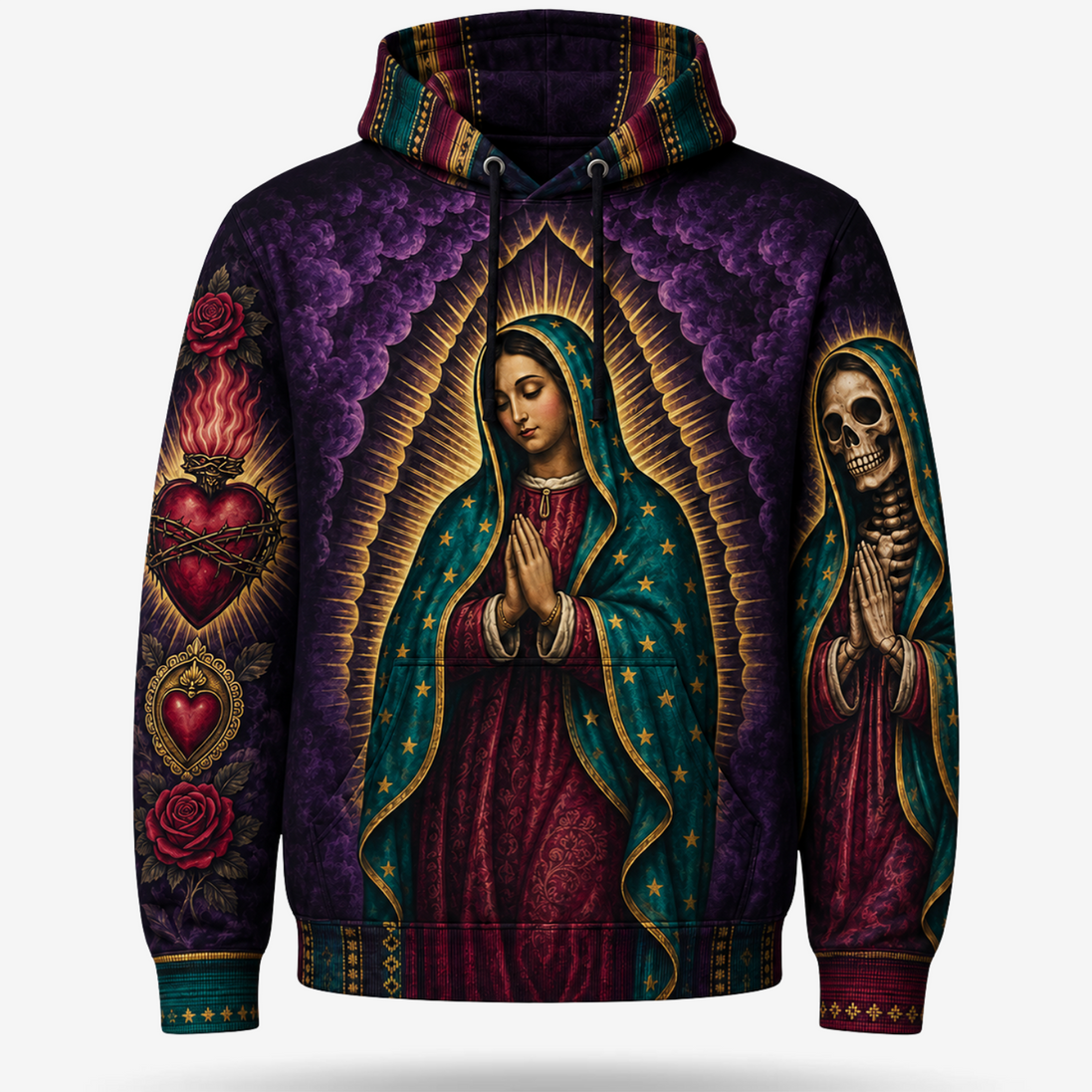 Hasta La Muerte Noche Amatista Hoodie