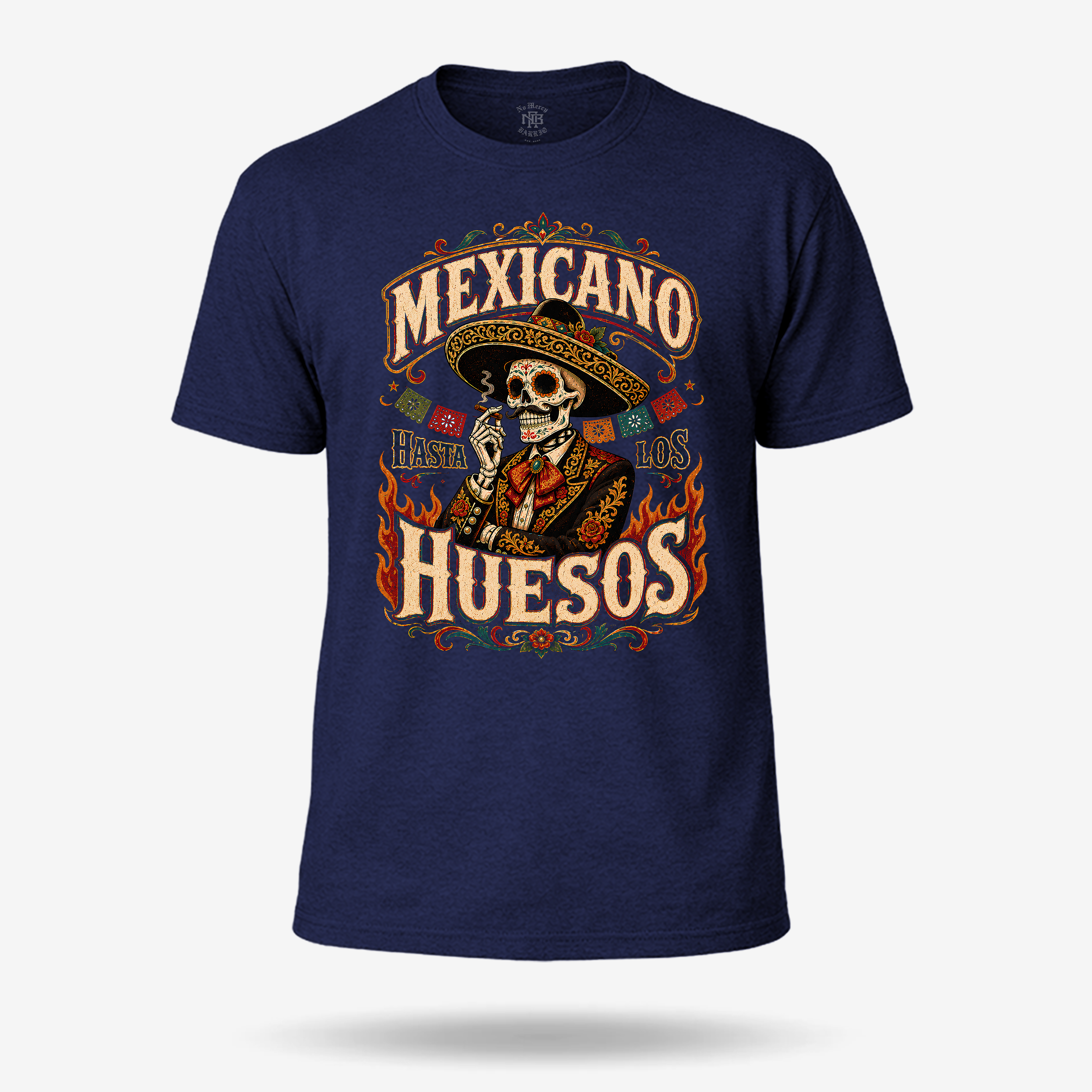 Hasta Los Huesos Calavera T Shirt
