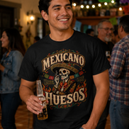 Hasta Los Huesos Calavera T Shirt