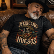 Hasta Los Huesos Calavera T Shirt