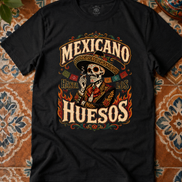 Hasta Los Huesos Calavera T Shirt