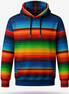Horizonte Serape All Over Dye Sublimation Hoodie