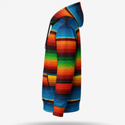 Horizonte Serape All Over Dye Sublimation Hoodie