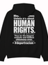 Human Rights Metiche Hoodie