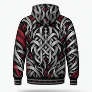 Oración entre Sombras y Letras Hoodie