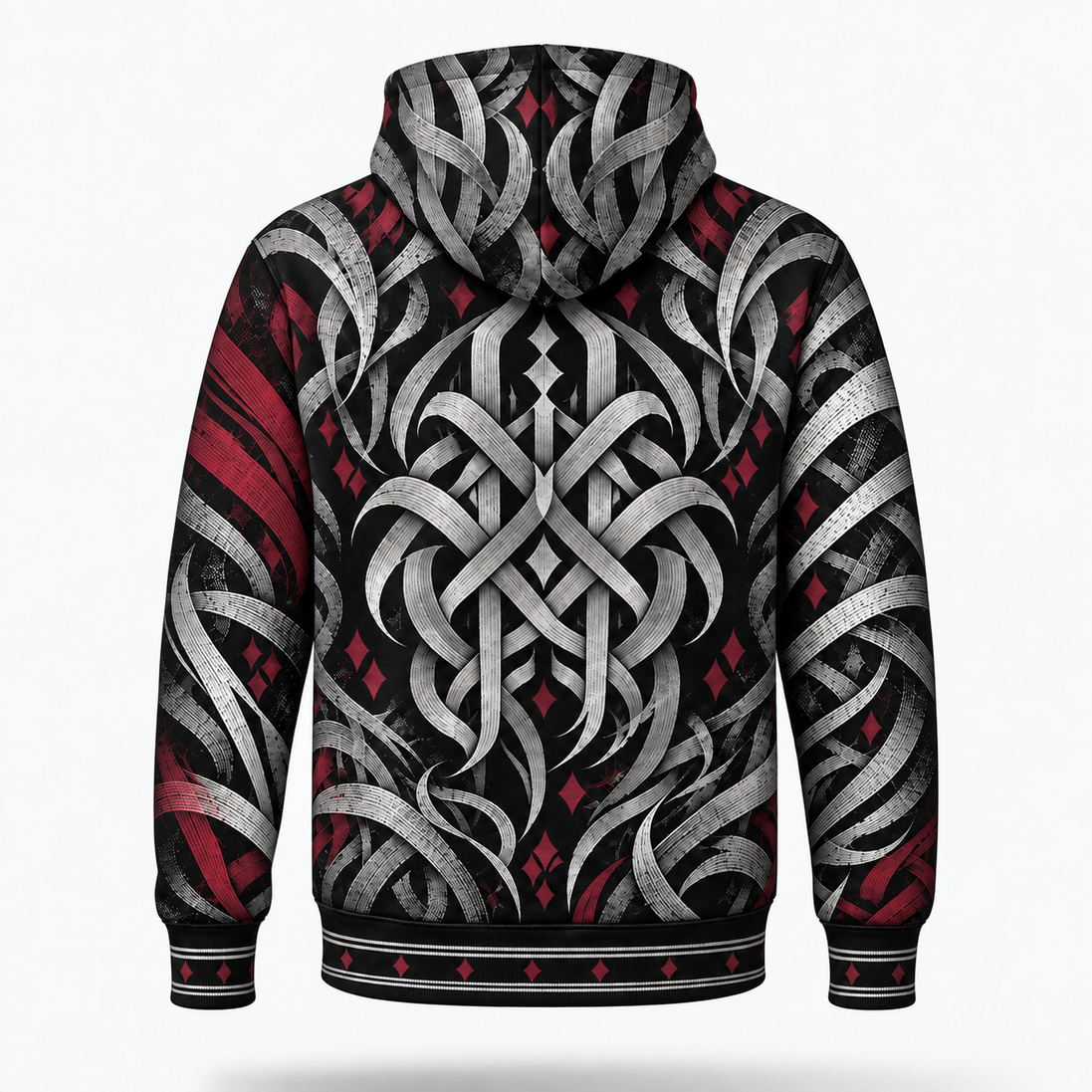 Oración entre Sombras y Letras Hoodie