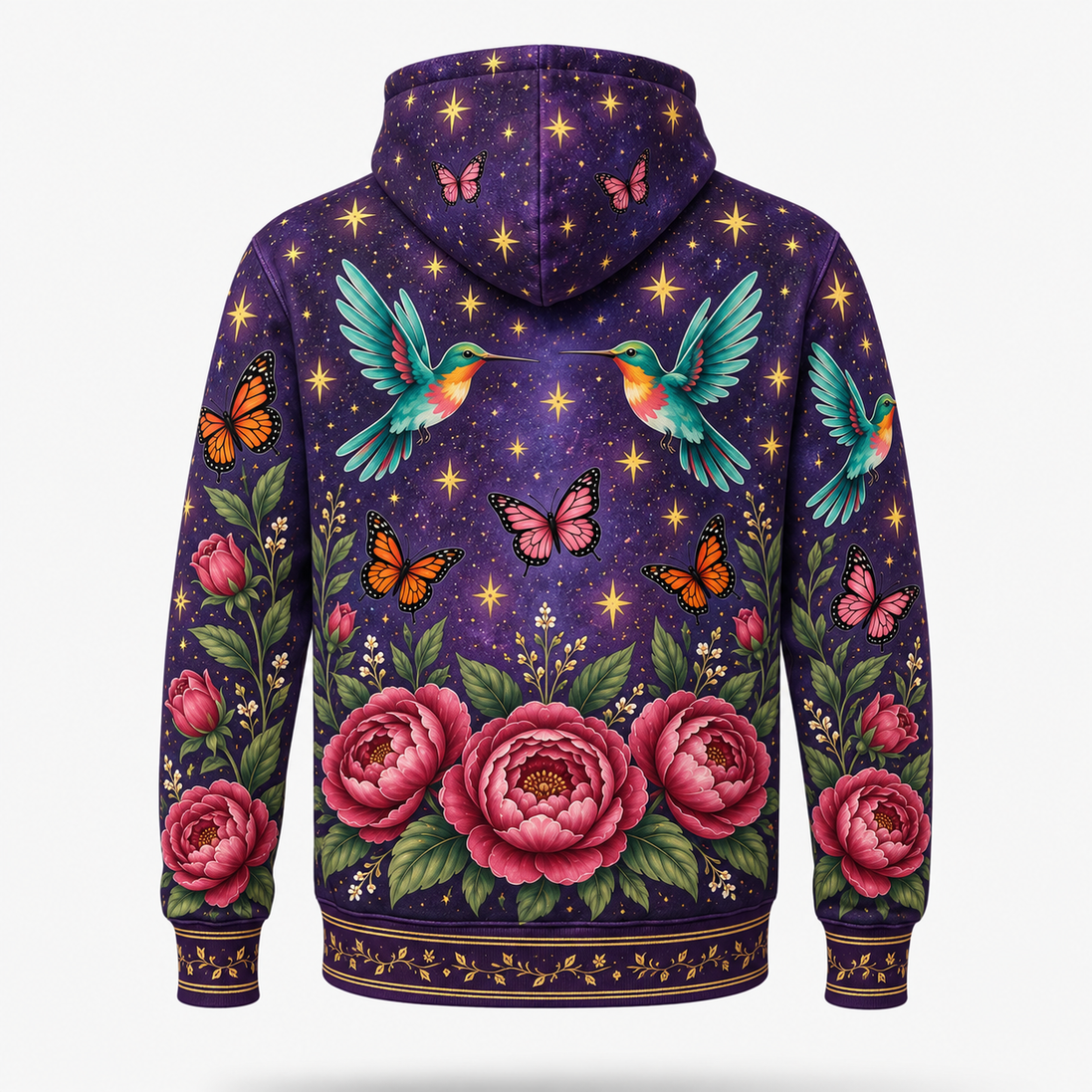 Guadalupe – Celestial Bloom Hoodie