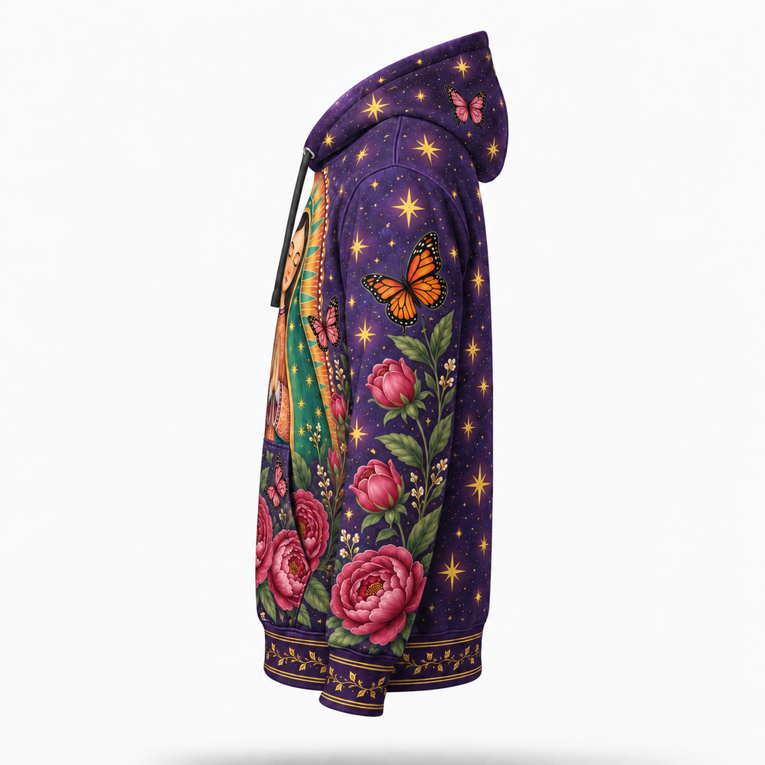 Guadalupe – Celestial Bloom Hoodie