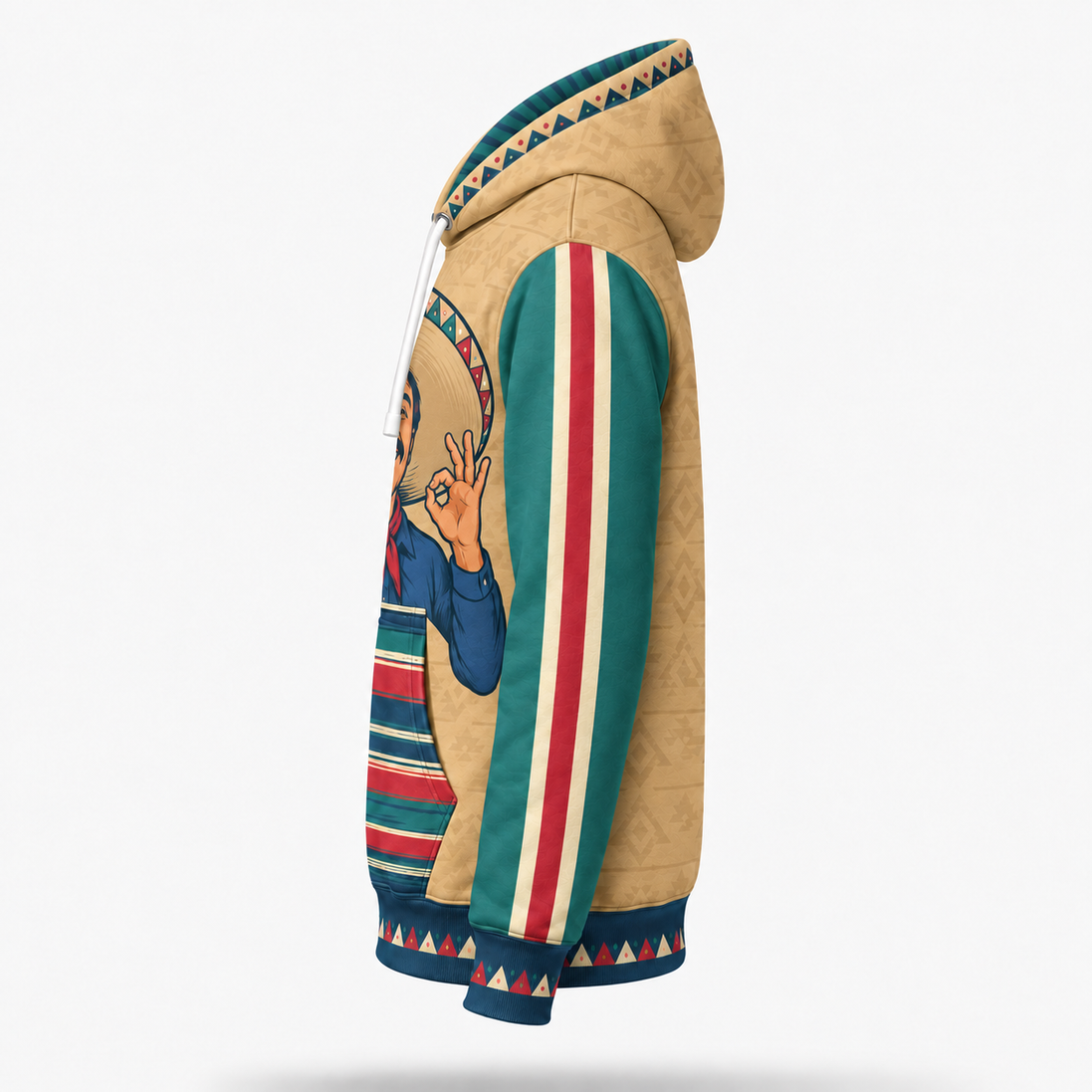 La Alegría Florece en una Sonrisa Hoodie