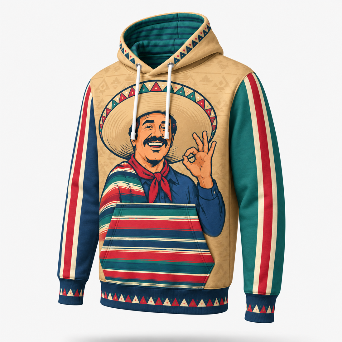 La Alegría Florece en una Sonrisa Hoodie