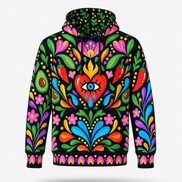 Donde el Corazón Siempre Florece Hoodie