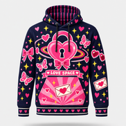 Love Beyond the Stars and Time Hoodie