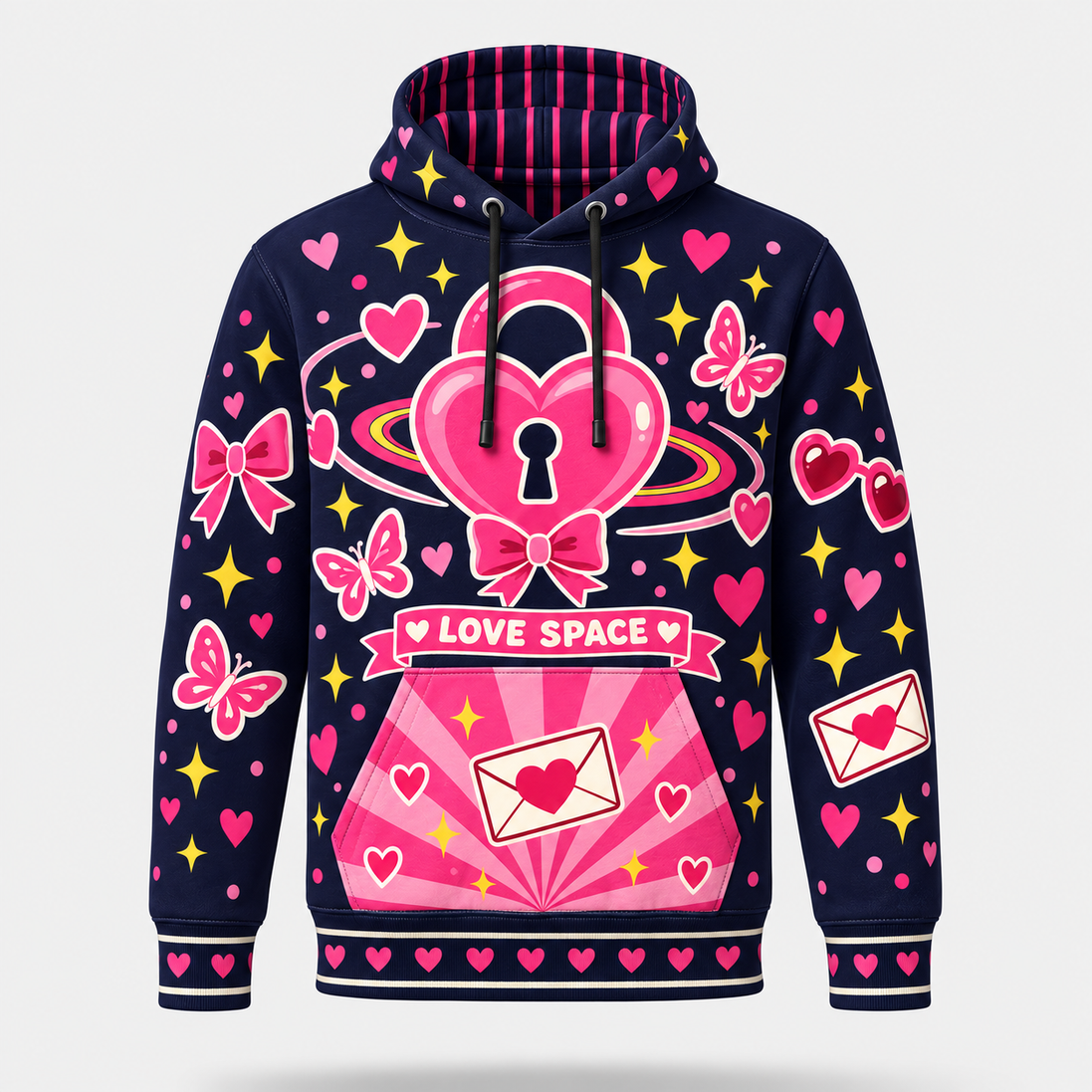 Love Beyond the Stars and Time Hoodie