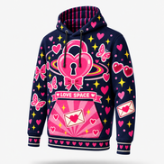 Love Beyond the Stars and Time Hoodie