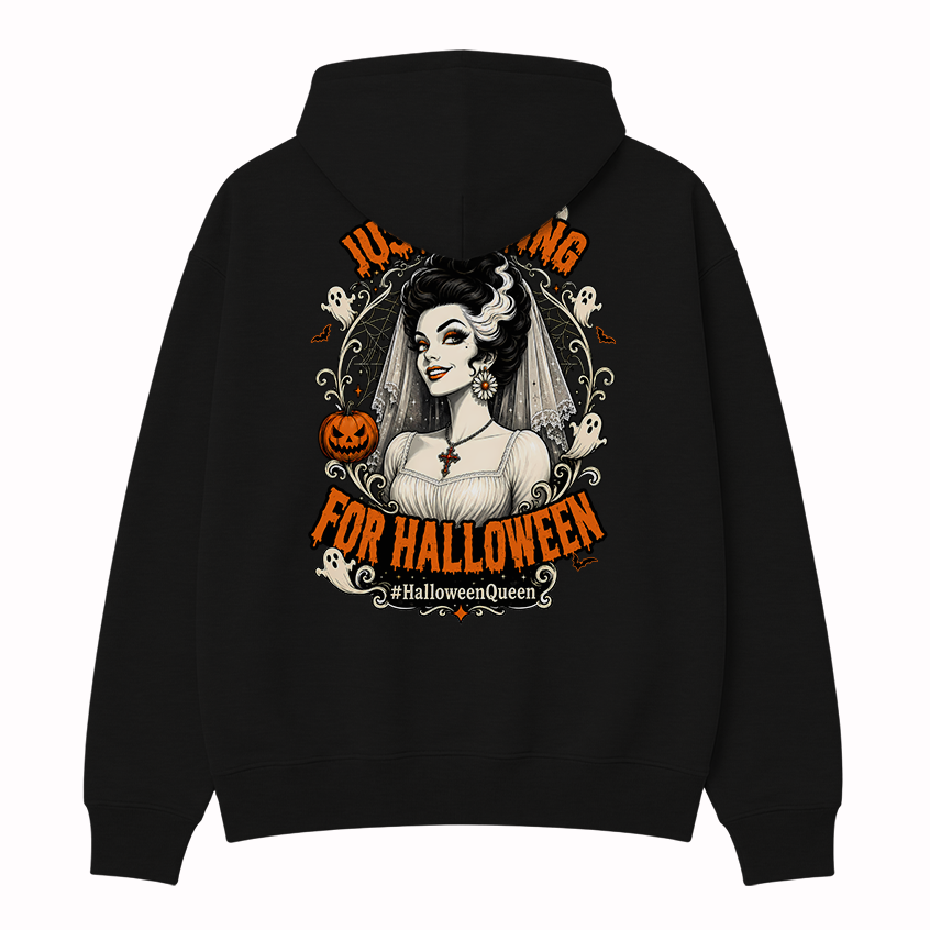 Just Waiting For Halloween Hoodie