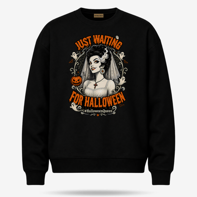 Just Waiting For Halloween Sweater