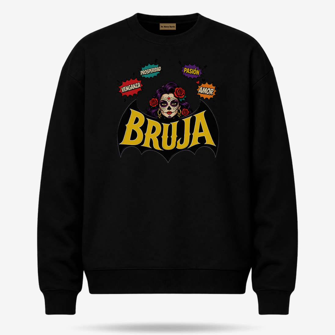 La Bruja Bat Action Sweater