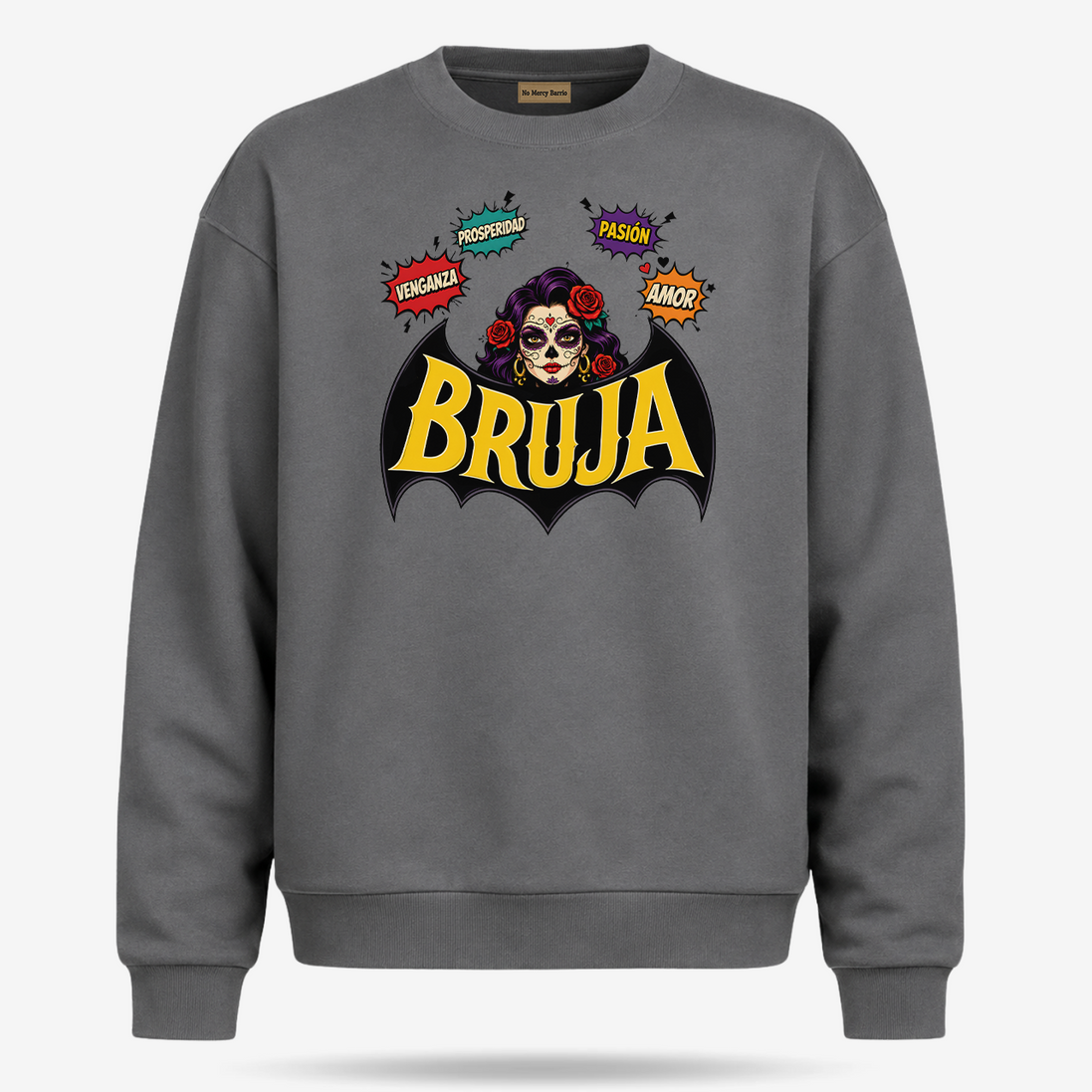 La Bruja Bat Action Sweater