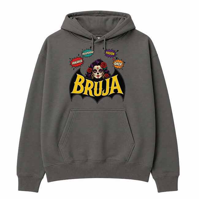 La Bruja Bat Action Hoodie
