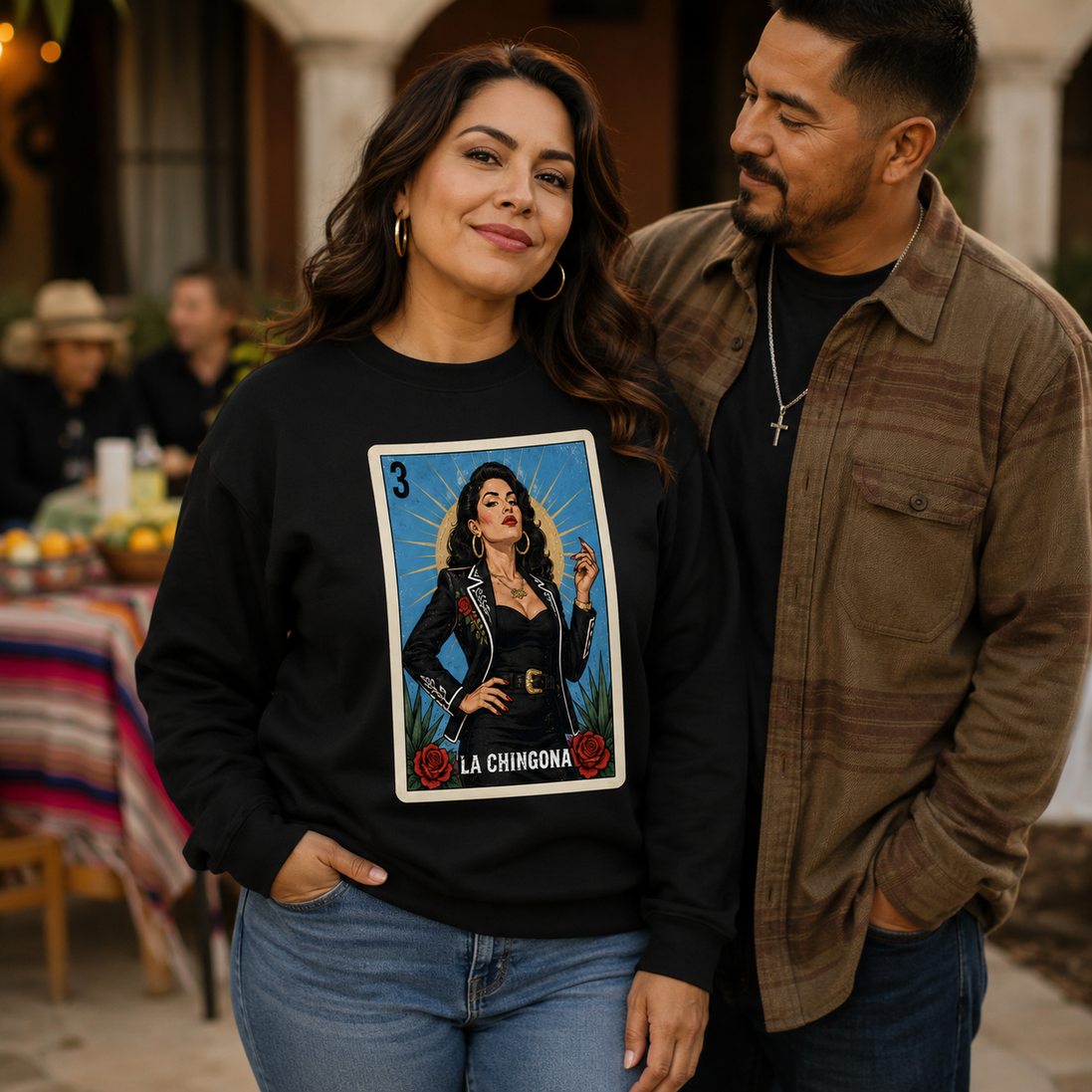 La Chingona No Se Deja Sweater