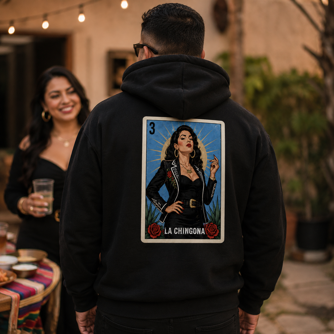 La Chingona No Se Deja Hoodie