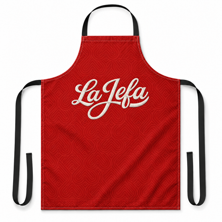 La Jefa Red Cocina Apron