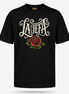 La Jefa Rose Script T Shirt