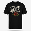 La Jefa Rose Script T Shirt