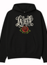 La Jefa Rose Script Hoodie
