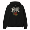 La Jefa Rose Script Hoodie
