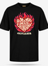La Mamá Más Chingona Flame Heart T Shirt