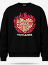 La Mamá Más Chingona Flame Heart Sweater