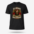 La Mamá Más Chingona T-Shirt - Bold Latina Sugar Skull T Shirt