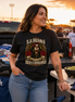 La Mamá Más Chingona T-Shirt - Bold Latina Sugar Skull T Shirt