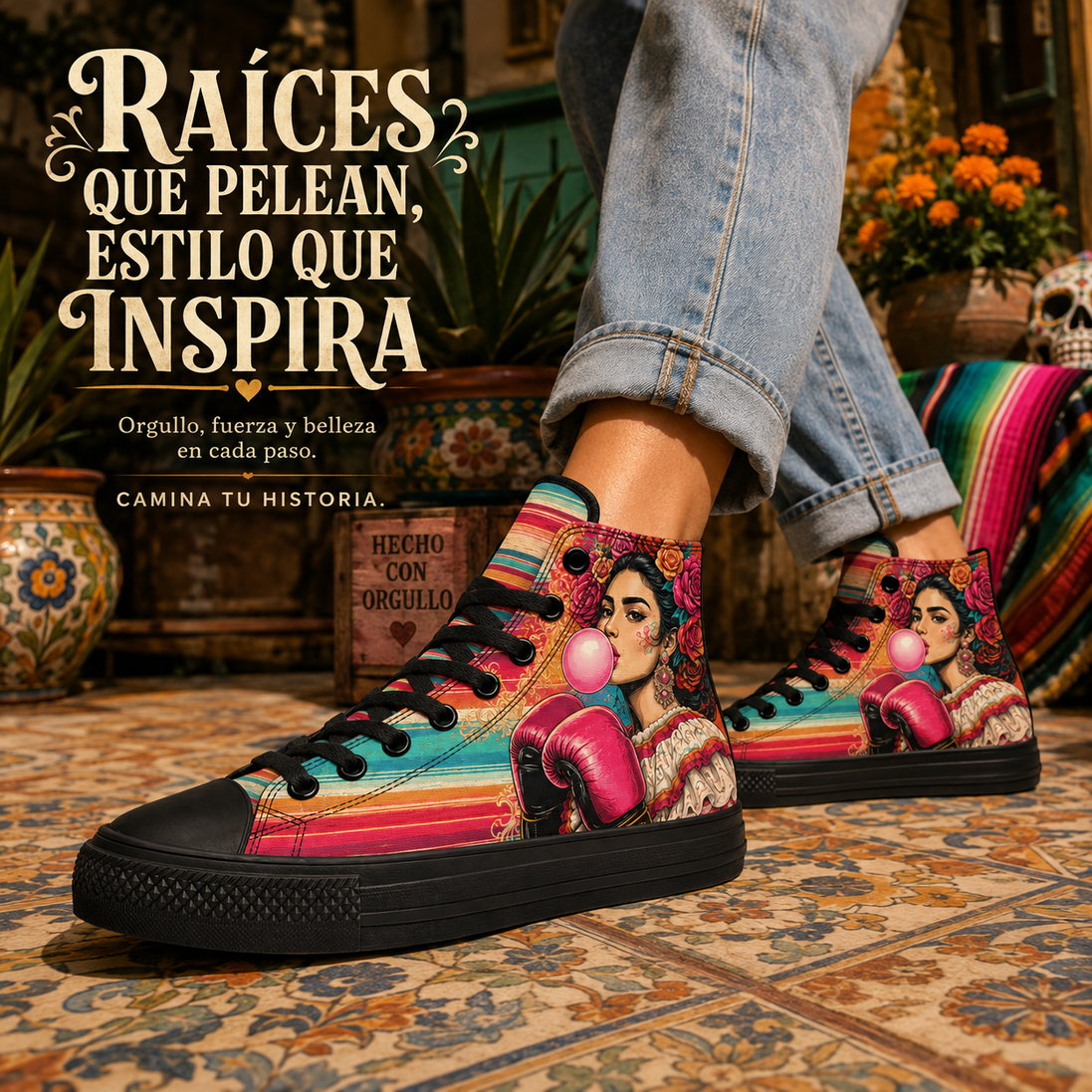 La Chingona Knockout High Tops