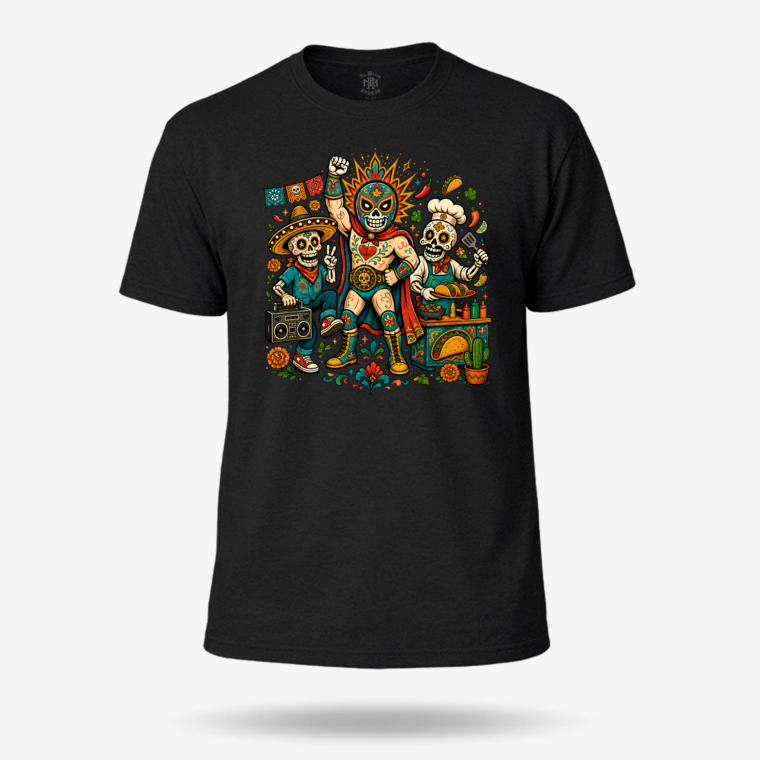 Los Chidos Tres Amigos T Shirt