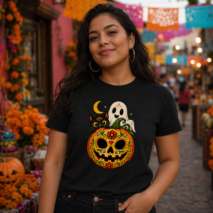Los Tres Muertitos Mexicanos T Shirt