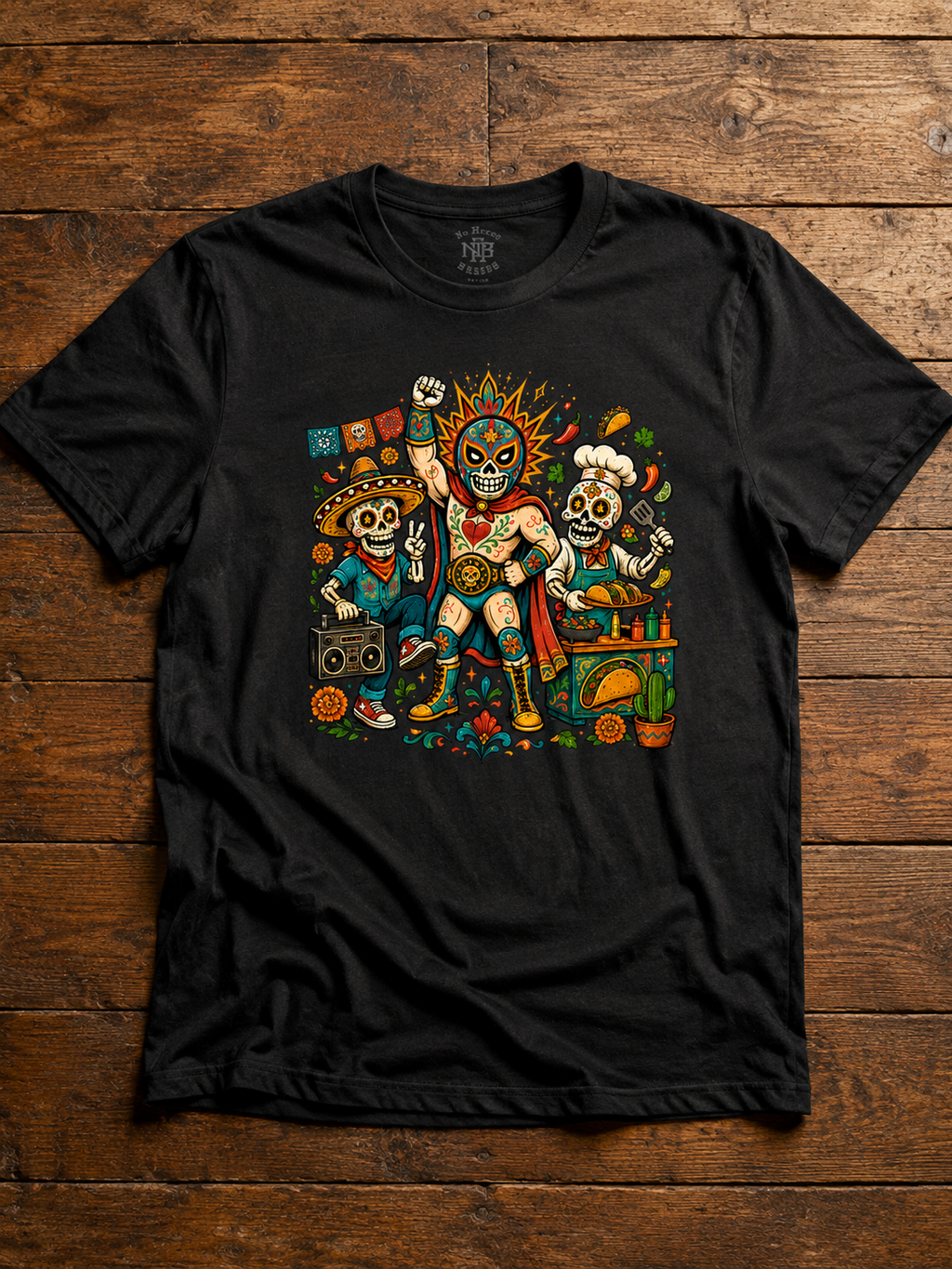 Los Chidos Tres Amigos T Shirt
